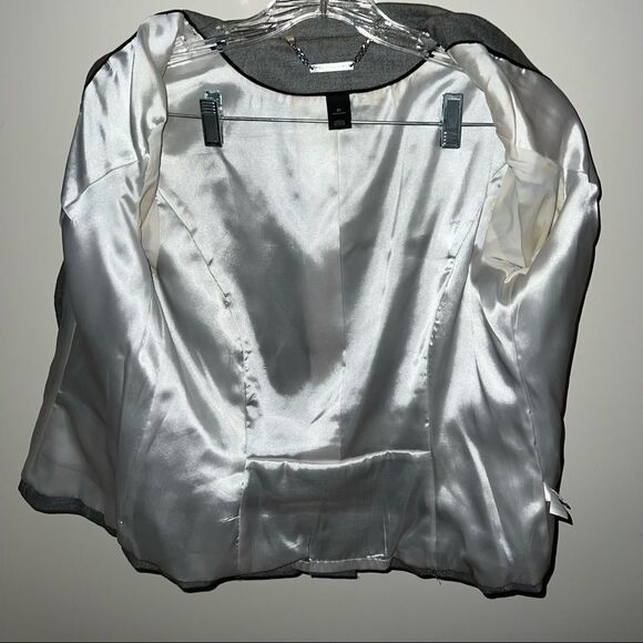 White House Black Market Lush Gray Modern Boot Cut Pants Suit - Picture 6 of 16